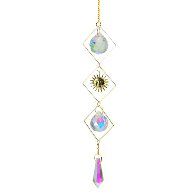 Crystal Light Catcher Room Decor