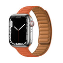 Leather Link For Apple Watch Band