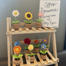 Hand-woven Knit Flower