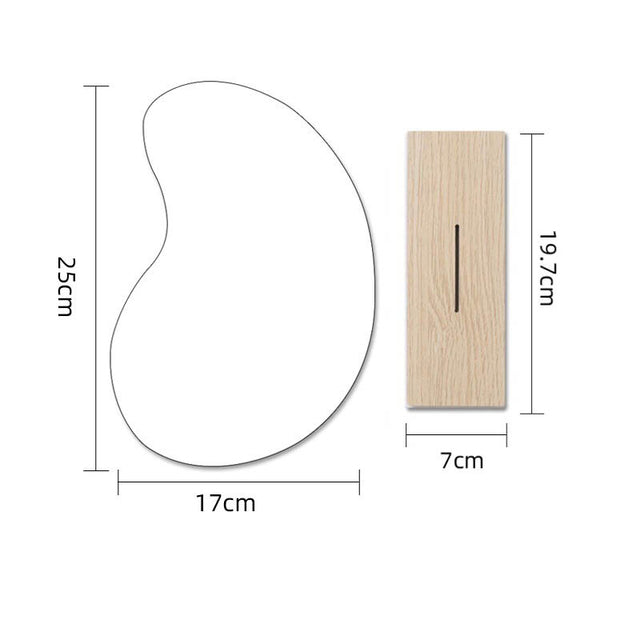 Irregular Acrylic Makeup Mirror