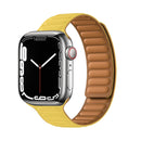 Leather Link For Apple Watch Band