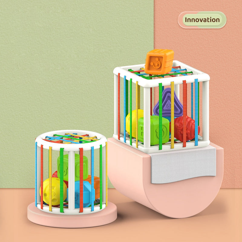 Baby Blocks Shape Sorter & Color Recognition Toy