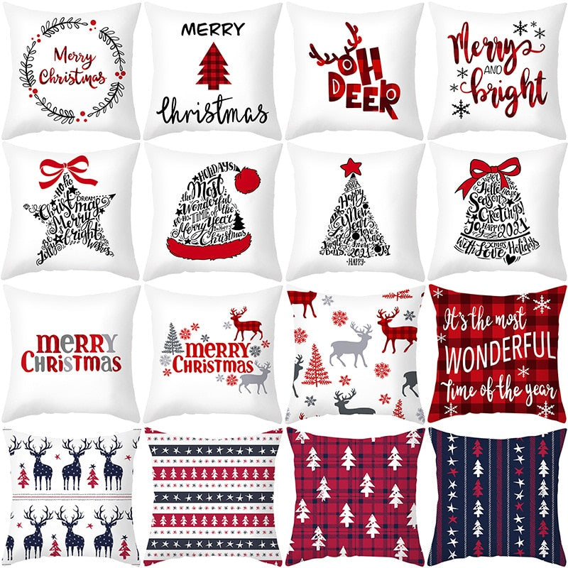 Cute & Fun Cartoon Christmas Pillowcase