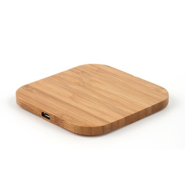 Qi Wireless Wood Design Charging Pad