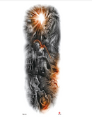 Black Forest Arm Tattoo Sticker