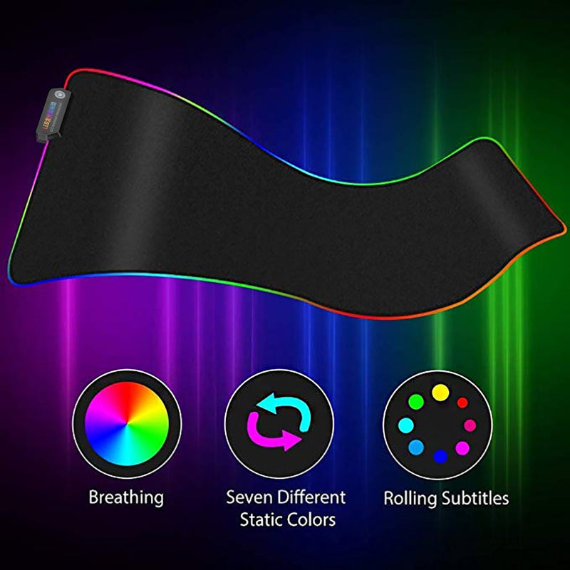 RGB Luminous Gaming Mouse Pad