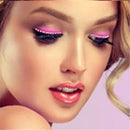LED light false eyelashes