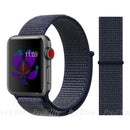 Soft Breathable Replacement Strap Sport Loop for iwatch series