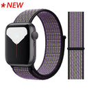Soft Breathable Replacement Strap Sport Loop for iwatch series