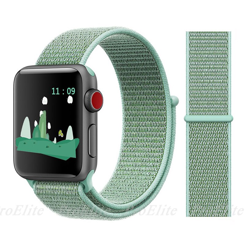 Soft Breathable Replacement Strap Sport Loop for iwatch series