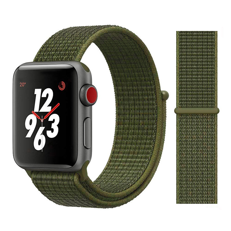 Soft Breathable Replacement Strap Sport Loop for iwatch series