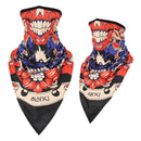 Breathable Sport Red Skull Bandana (Men & Women Variants)
