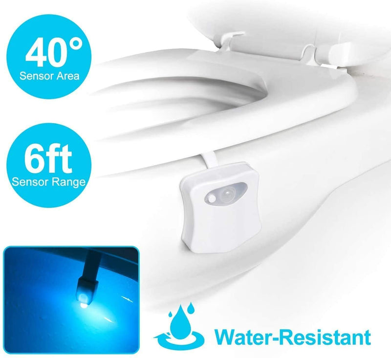 8 Colors Waterproof Backlight For Toilet Bowl