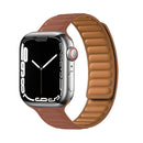 Leather Link For Apple Watch Band
