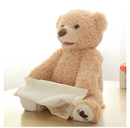 30cm Peek a Boo Elephant Teddy Bear Plush Toy