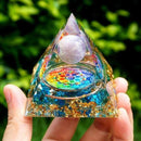 Tree of Life Orgonite Pyramid