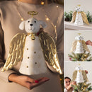 Golden Angel Dog Artisan Christmas Decoration