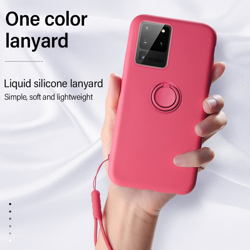Ultra-Thin Silicone Magnetic Phone Case Holder