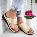 Women Flat Sole Toe Bone Corrector Sandals