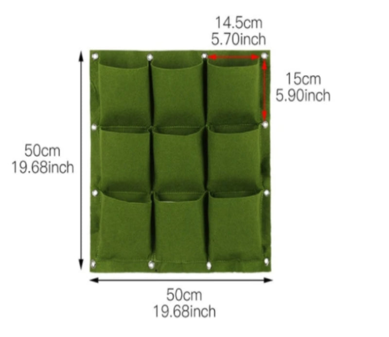 Vertical Hanging Growing Bag