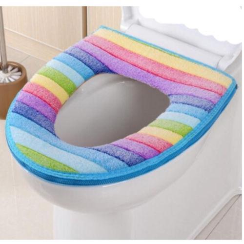 Rainbow Toilet Seat Cover