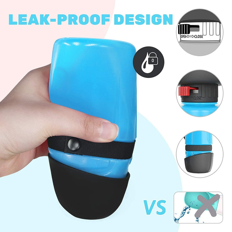 Foldable Pet Water Travel Bottle