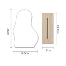 Irregular Acrylic Makeup Mirror