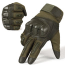 Touch Screen Tactical Rubber Knuckle Gloves