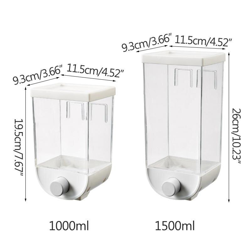 Wall-Mounted Multi-Grain Sealed Container