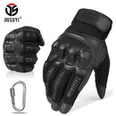 Touch Screen Tactical Rubber Knuckle Gloves