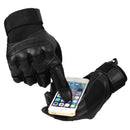 Touch Screen Tactical Rubber Knuckle Gloves