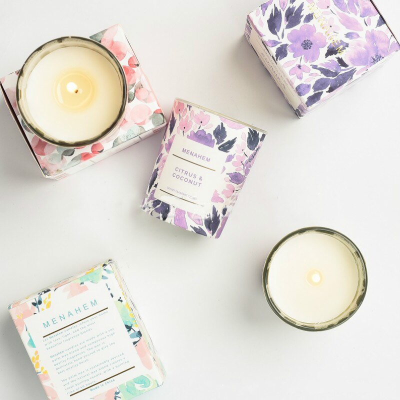 Aromatherapy Smokeless Soy Wax Candles