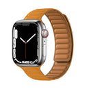 Leather Link For Apple Watch Band