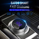 ROCK Mini Dual USB Car Charger LED Display