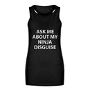 NINJA DISGUISE Flip Shirt - Funny Graphics T-Shirt