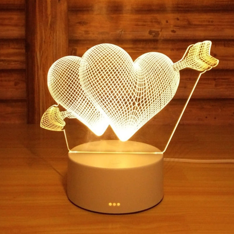 Acrylic 3D Night Light Lamp