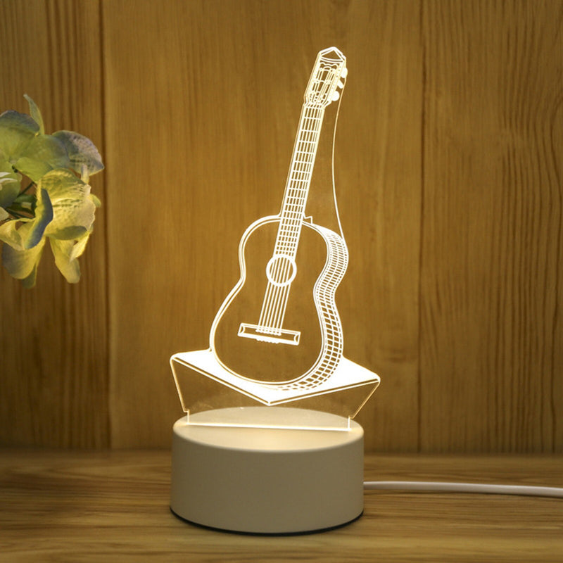 Acrylic 3D Night Light Lamp