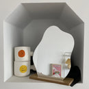 Irregular Acrylic Makeup Mirror