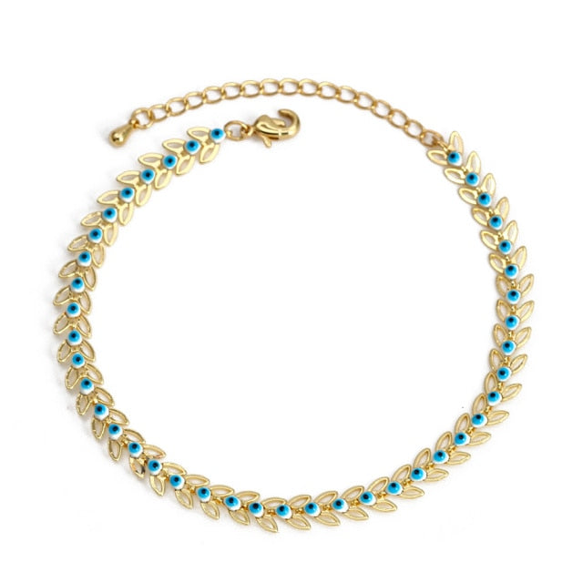 Enamel & Stones Charm Bracelet