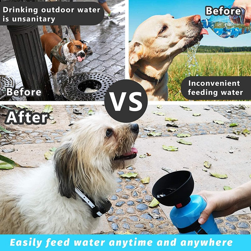 Foldable Pet Water Travel Bottle