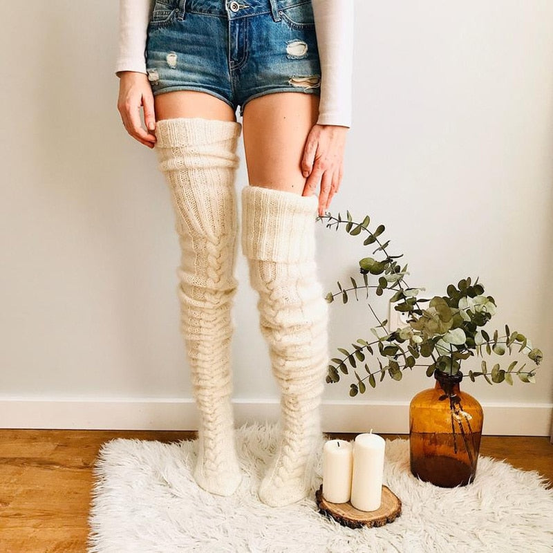 Adorable Winter Knee Socks