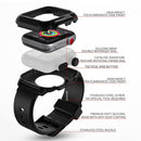 IP68 Waterproof Apple Watch Silicone Case & Strap