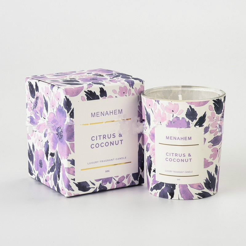 Aromatherapy Smokeless Soy Wax Candles