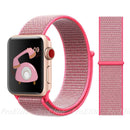 Soft Breathable Replacement Strap Sport Loop for iwatch series