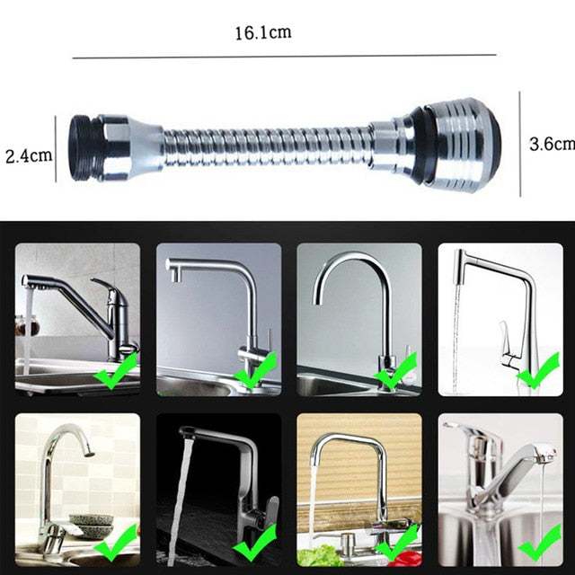 WonderKitchen™ 360° Rotatable Faucet Extender