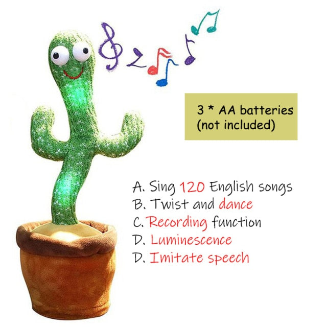 Dancing Cactus Toys Speak