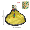 Convenient Toy Storage Bag Basket / Large Play Mat