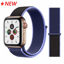 Soft Breathable Replacement Strap Sport Loop for iwatch series