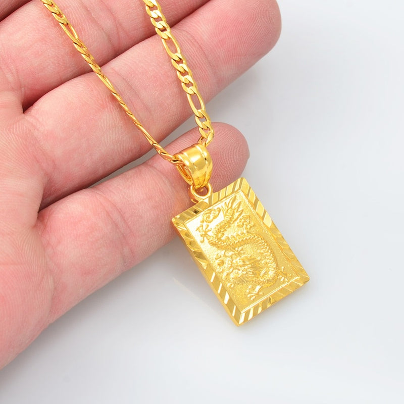 Dragon Tablet Necklace