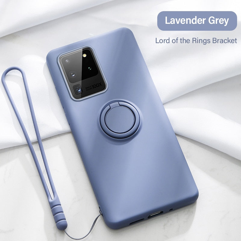 Ultra-Thin Silicone Magnetic Phone Case Holder